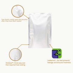 Custom Print Sport Cards Repack Bag Flat Mylar Foil Heat-Sealable 4.75×7″