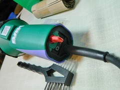 BAK RiOn 120V 1600W Hot Air Tool Welder Metal Case.