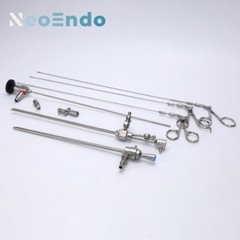 Rigid Hysteroscope Set 30 Degree 4*302mm With Sheath And Working Element