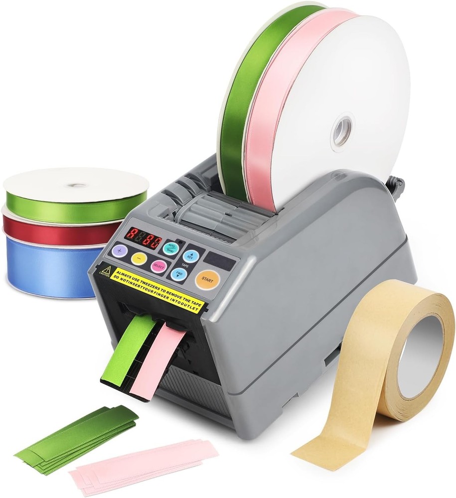 Ribbon Cutting Machine, Advanced Automatic Electric Tape Dispenser, 999mm Max Cu