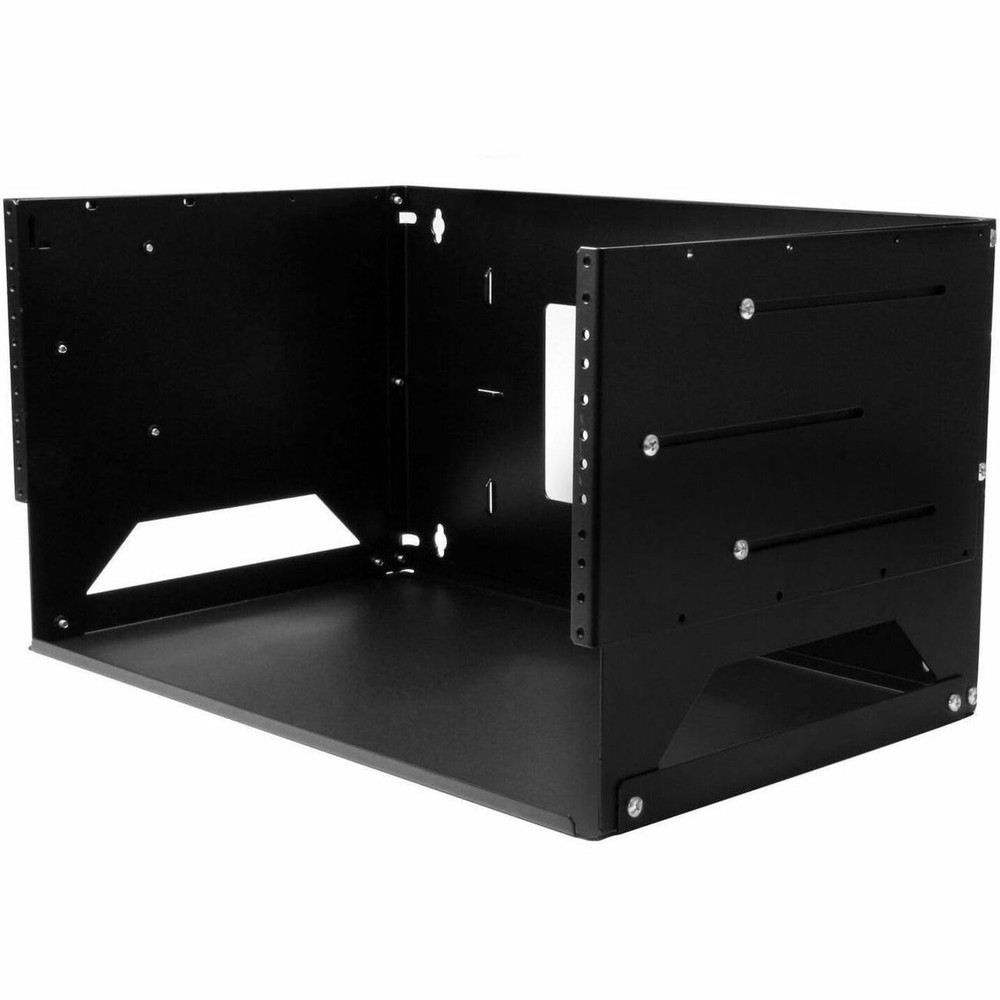 Startech.Com 2-Post 4U Open Frame Wall Mount Network Rack Built-In Shelf Wall