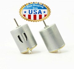 4 X DC Mini 280 Motor, (3 – 12)V, 12,000 RPM, 142G-CM for DIY Toys