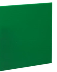 1/8″ (3mm) Solid Forest Green Cast Acrylic Plexiglass Sheet 12″ x 12″ Nominal