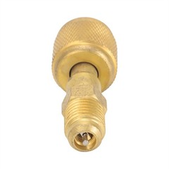 HVAC R32 Reverse Thread 1/4” Female 1/4” Male Adapter For A2L R454B/R32 Tanks 4x