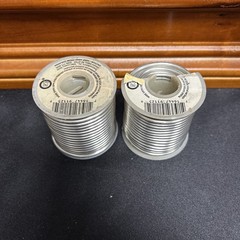 Dutch Boy Taracorp Wire Solder, 95/5 1 lb. Roll 91125 Lead Free Wire LOT OF 2