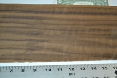 Fumed Curly Beech Raw Wood Veneer Sheet 6.5 x 31 inches 1/42nd thick N5941-30