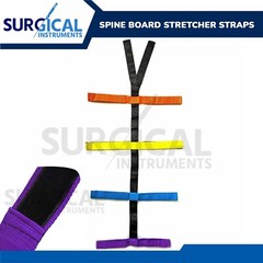 Backboard Color Coded Spider Straps for Spine Board Stretcher Immobilization H-Q