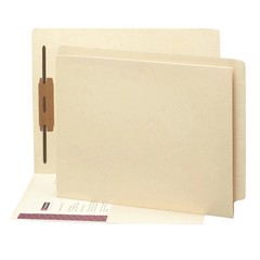 Smead 34100 0.75 in. Expansion End Tab Fastener Folders – Manila (50/Box) New