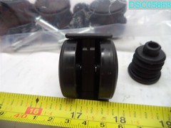 QTY=4: TWIN WHEEL CASTER’S 2″ H X 1-1/2″ OD X 1-1/4″ W STEM 1/4″ X 1-1/2″ L