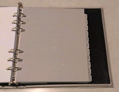 Hallmark Refillable Address Book Cream Color 5STZ1001 Undated Calendar