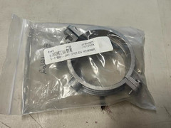 Qty 2 3023T89 Snug-Hold Threaded-Rod-Mount Clamping Hangers 3-1/2″ ID T304