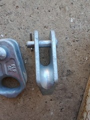 PLP TC-5F Wire Rope Thimble Clevis Galvanized 26900lb Rigging