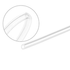 Clear Silicone Tubing, 1/16″(1.6mm) ID 1/8″(3.2mm) OD 1/32″ Wall 16ft
