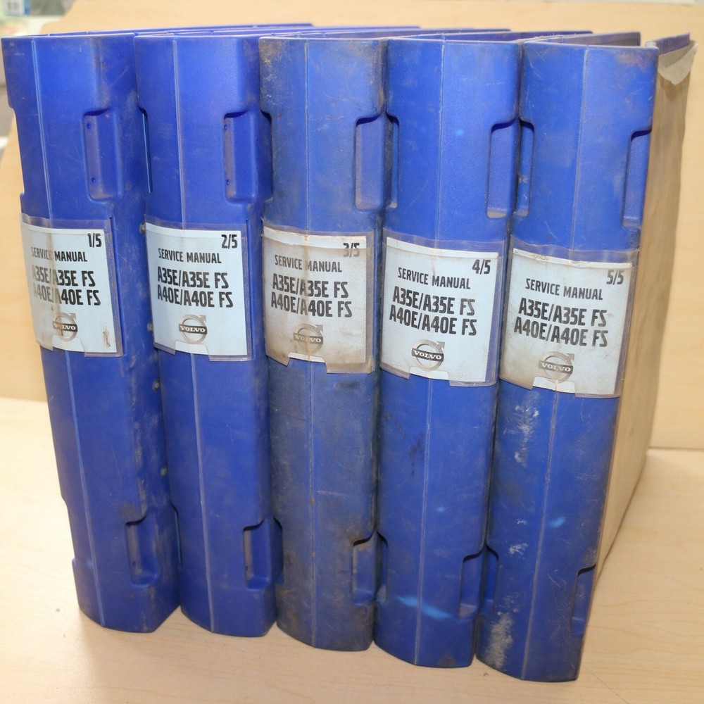 VOLVO A35E A40E FS Articulated Dump Truck Service Repair Shop Manual Quarry Haul