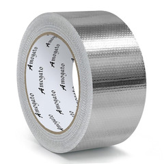 Fiberglass Aluminum Foil Tape 2 Inch X 66 Feet – High Heat Resistant (500°F) for