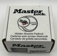 Master Lock ProSeries 2-7/8In Hidden Shackle Padlock – 6271NKA NEW