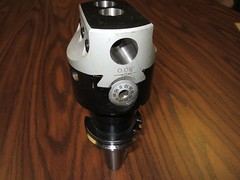 3” PRECISION ADJUSTABLE BORING HEAD WITH CAT40 ARBOR–new