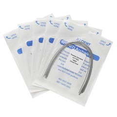 AZDENT Dental Orthodontic Heat Thermal Activated Niti Rectangular Arch Wires