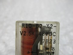 INDUSTRIAL SPARE R10-E2-X2-V25K RELAY 48VDC LOT OF 2 NSNP