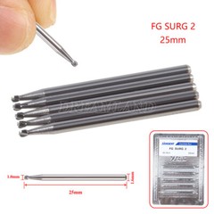 USA Dental Carbide Burs FG Round 19mm/Surgical Burs 25mm 40 Types For High Speed