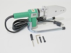110V – 800W HDPE Pipe Fusion Welding Tool w/ Case & 1/2″ – 2″ IPS Sockets