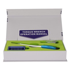 Dental Universal Implant Kit Torque Wrench Contra Angle Handpiece & 16 Drivers