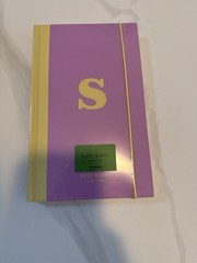 Kate Spade Just Mine Monogram “S” Cloth Hardcover Notebook Journal