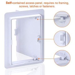 Plastic Access Panel for Drywall Ceiling, Plumbing Wall Access Doors Panel