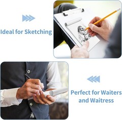 Note Pads 4X6 Inch, 6 Pack Blank Scratch Pads, 50 Sheets per Memo Pad for Writin