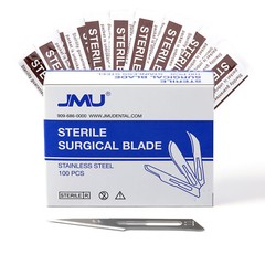 Up to 1000pcs Scalpel Blades #10 11 12 15 15C Stainless Steel Sterile Surgical