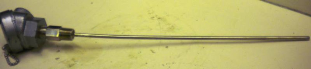 TEMPERATURE PROBE, RTD 100 OHMS 15″ INSERTION