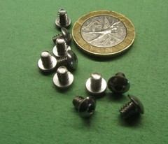 18-8 Stainless Hex Button Head Machine Screw 6-32 x 3/16″ Length, 300 pcs
