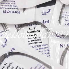 100 Packs Super Elastic Arch Wire Niti Round Ovoid Natural Square 30 Types Opt