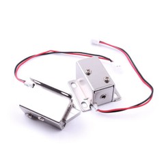 4PCS DC 12V Electric Lock Iron Security Assembly Solenoid Door Cabinet Drawer US