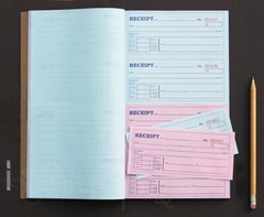 200 SETS Cash Rent Receipt Book 2Part Numbered Duplicate Carbonless Money Record