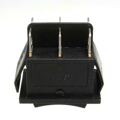 3-Position Momentary Rocker Switch 6-Pin Spring Return DPDT 16A 250V Car Hoist