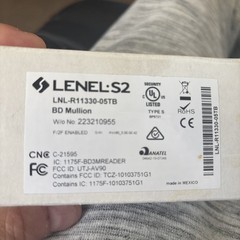 LENEL S2 LNL-R11330-05TB Blue Diamond Mini Mullion Reader new open box
