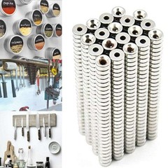 LOT Round Strong Countersunk Ring Magnet with Hole Rare Earth Neodymium Disc N35