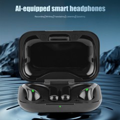 155 Language Translator Earbuds Wireless Bluetooth 5.3 Headphones Air Conduction