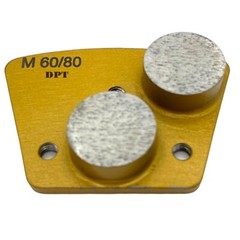 18PK Trapezoidal Grinding Discs for Bolt-on Concrete Floor Grinders Medium Bond