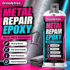Metal Epoxy Glue for Cast Iron Aluminum Stainless Steel Repair