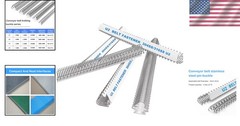 Industrial Conveyor Belt Splicing – 12PCS 316 Steel Fasteners, Easy Install