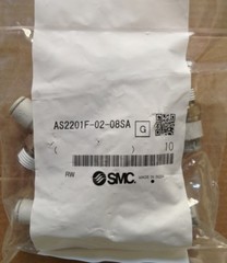 1Bag/10PCS New SMC AS2201F-02-08SA Throttle Valve AS2201F0208SA Free Ship #US