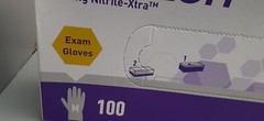 Kimtech Stering Nitrile Exam Gloves – Powder Free/Size Medium (box of 100) 53139