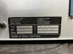 LPKF SYSTEM SEEBACH MACHINE CONTROL COLRCAM CONTROLLER 2226/86/101P/CC