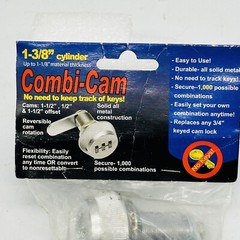COMBI-CAM L0CK 1 3/8′ CYLINDER 7850R-XL FJM Security Products