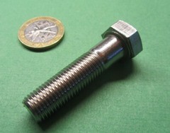 18-8 Stainless Steel Bolt, PT, 7/16-20 x 1 3/4″ Length, 10 pcs