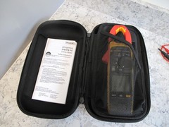 Fluke 377 FC true rms digital handheld clamp meter w/ iflex i2500-18 + bag+leads