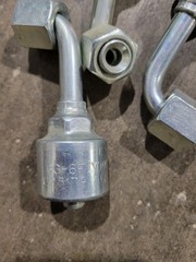 10 Pack Gates Hydraulic Hose Fittings 6G-6FJX90S Female JIC 37 Swivel 90 degree