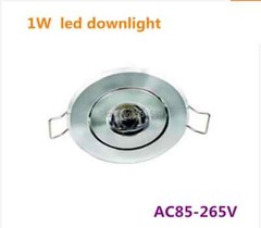 10pcs 1W 3W led downlight Aluminum Material Exhibition light display Spot lamp